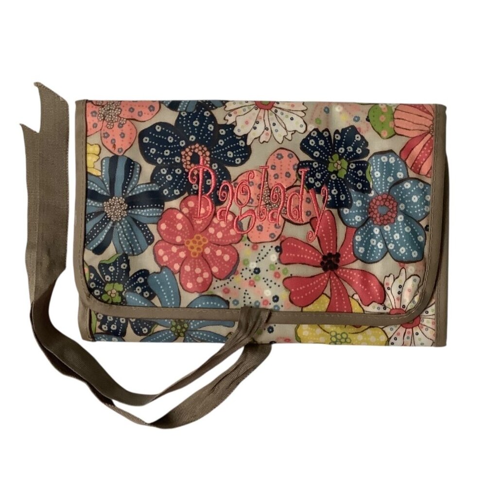 Thirty-One Fold It Up Organizer Note Pad Holder Floral Folding Travel To Do List